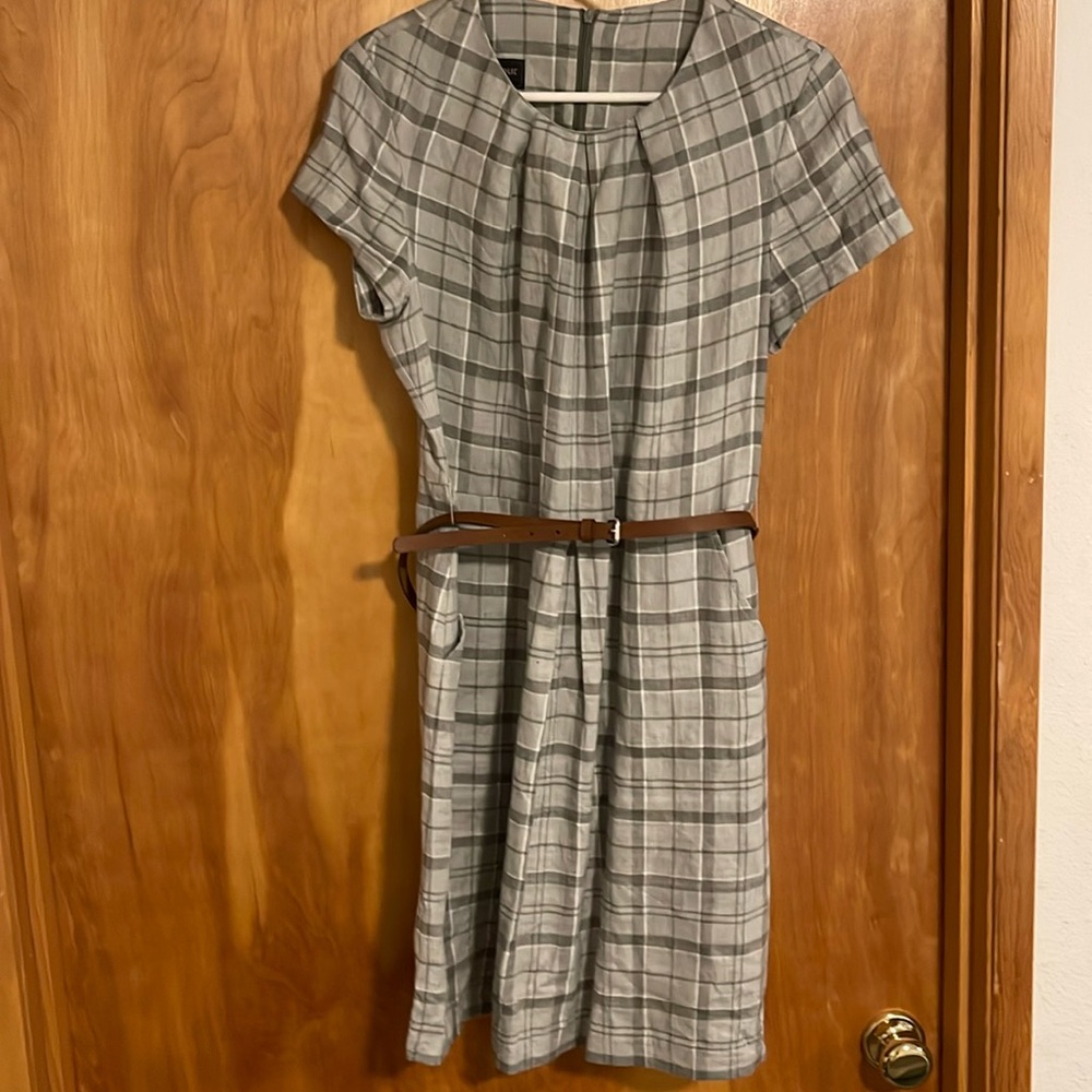 Barbour mini tartan dress